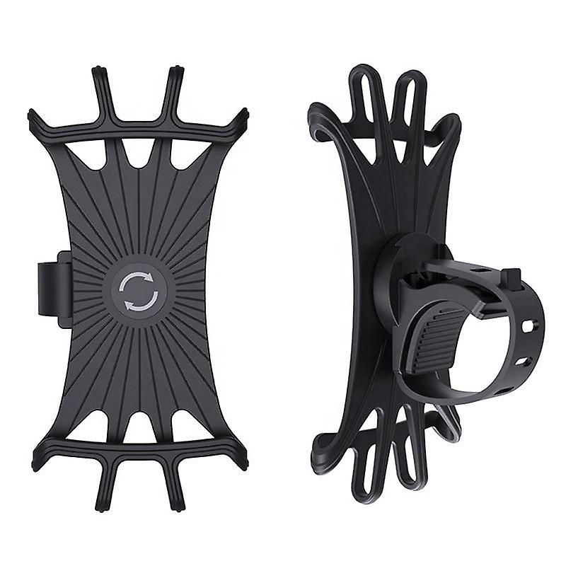 Climbing Protection Devices Bicycle Cellphone Holder 360 Degrees Rotatable Silicone Multi-purpose