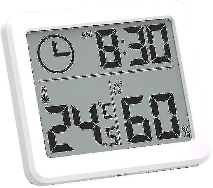 Indoor Thermometer Thermometer Hygrometer Digital Lcd C/f Temperature Humidity