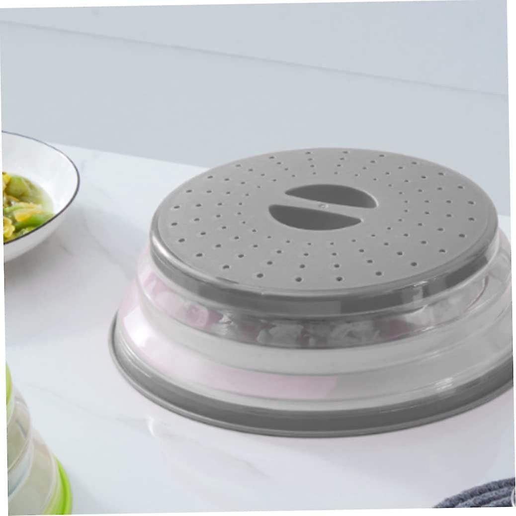 Collapsible microwave lid
