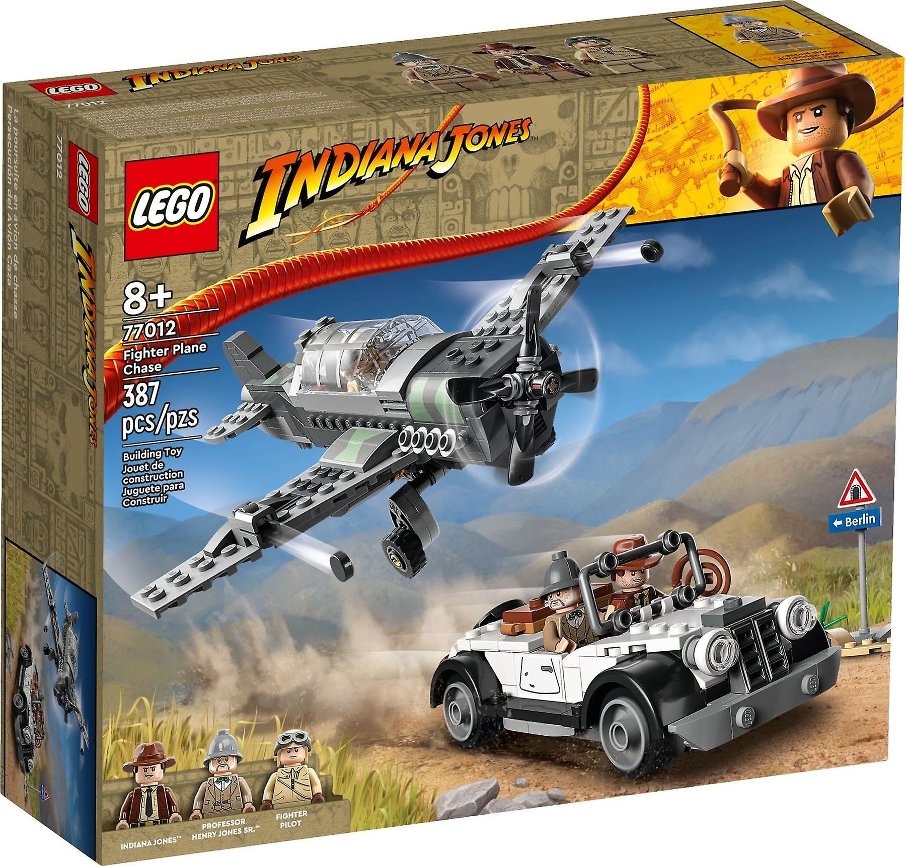 LEGO Indiana Jones Fighter Plane Chase Set 77012
