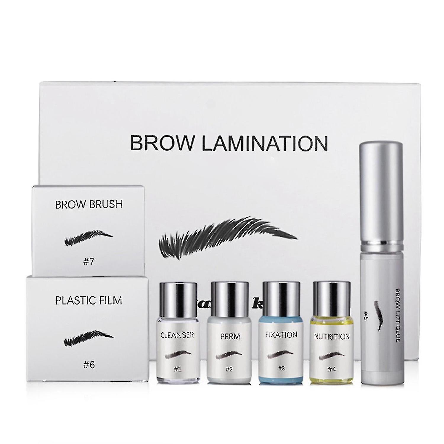 Eyebrow Lamination Kit Perming Makeup Set Lash Curling Up Brow Lift Set Uk