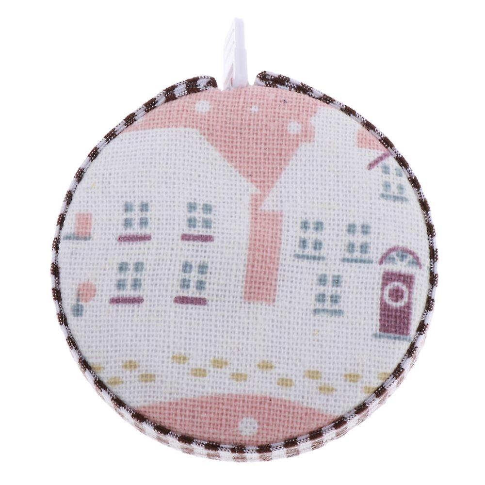Sewing Tape Measure With Fabric Case Ruler Ruler 150cm Pink