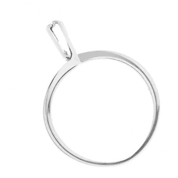 10xSpring-Type Stone Gemstone Diamond Holder Display Jewelry Tool Silver 3cm