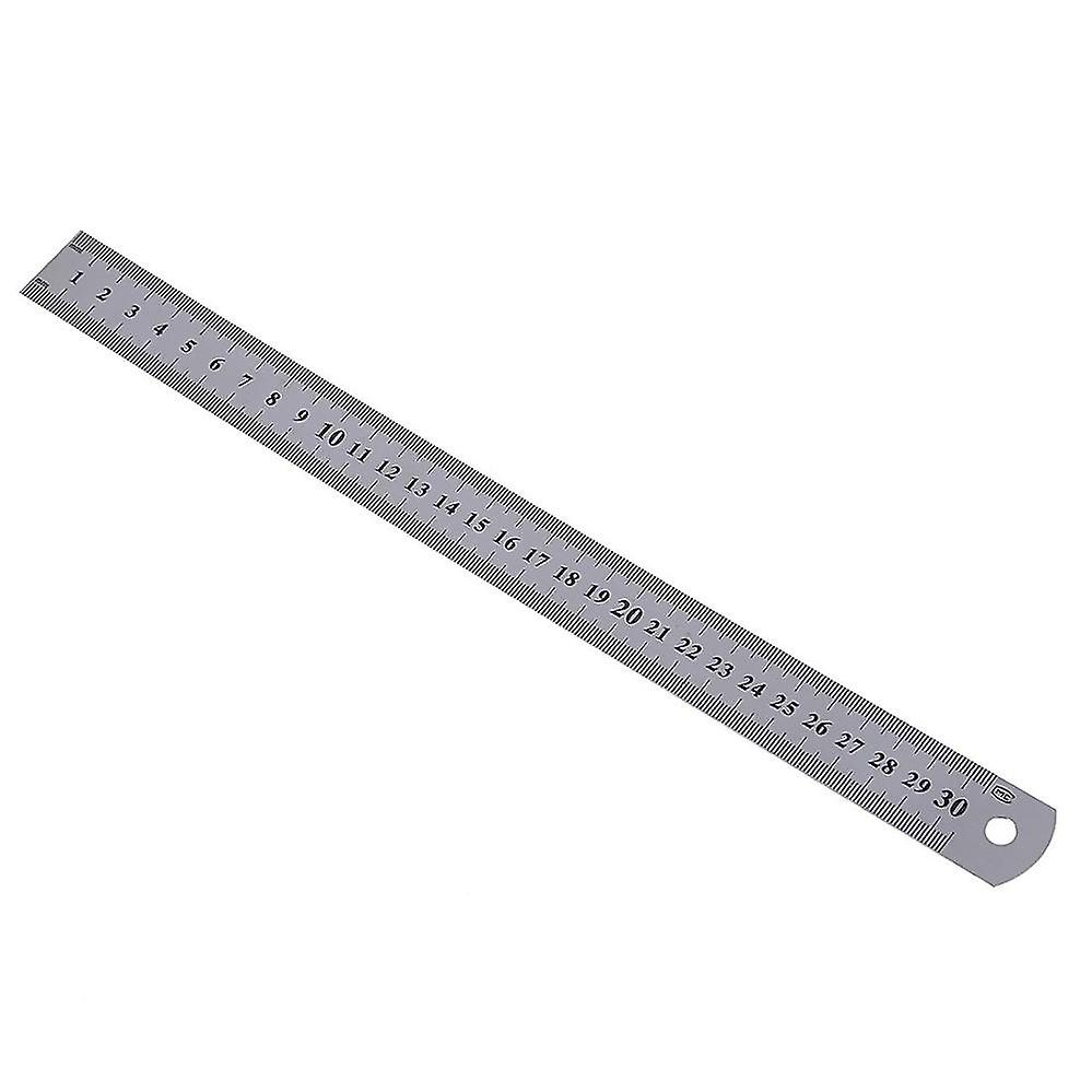 Stainless Steel Ruler Measure Metric Function 30cm 12inch