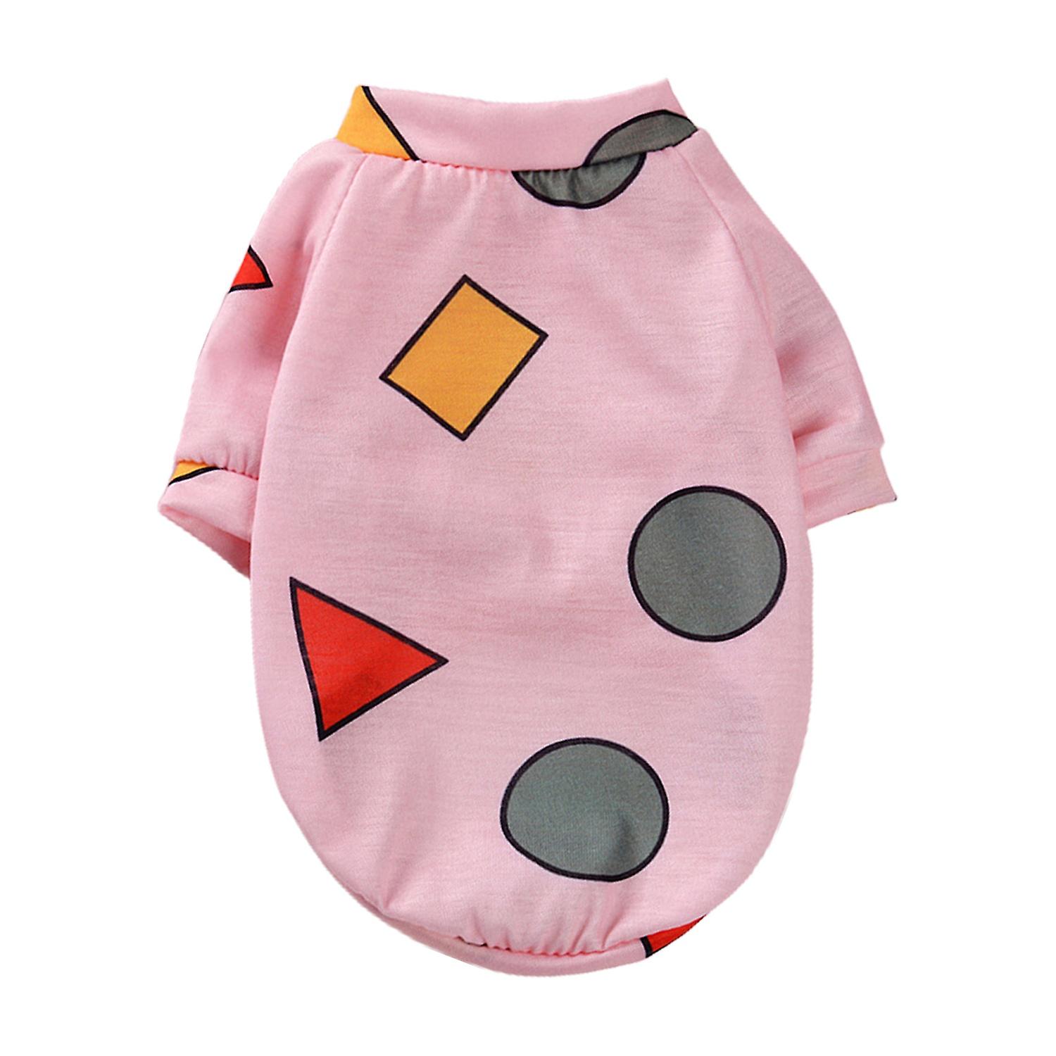 Pet Clothes High Elasticity Printing Adorable Dress Up Polyester Pet Dogs Sweater for Daily Wear