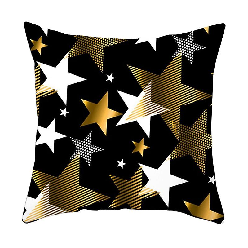 Beautiful Deer Pattern Pillowcase Elastic Decorative Polyester Cushion Cover for Home