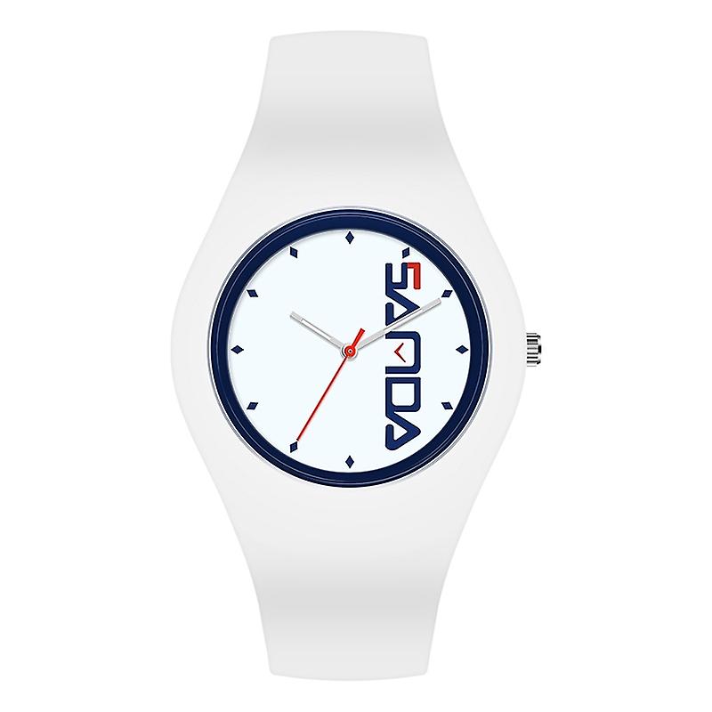 SANDA 6076 Ladies Silicone Strap Quartz Watch