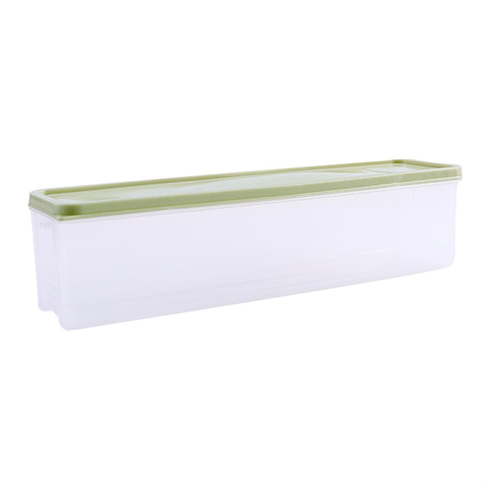Rectangular Noodles Storage Box with Lid Multipurpose Airtight Fresh Box