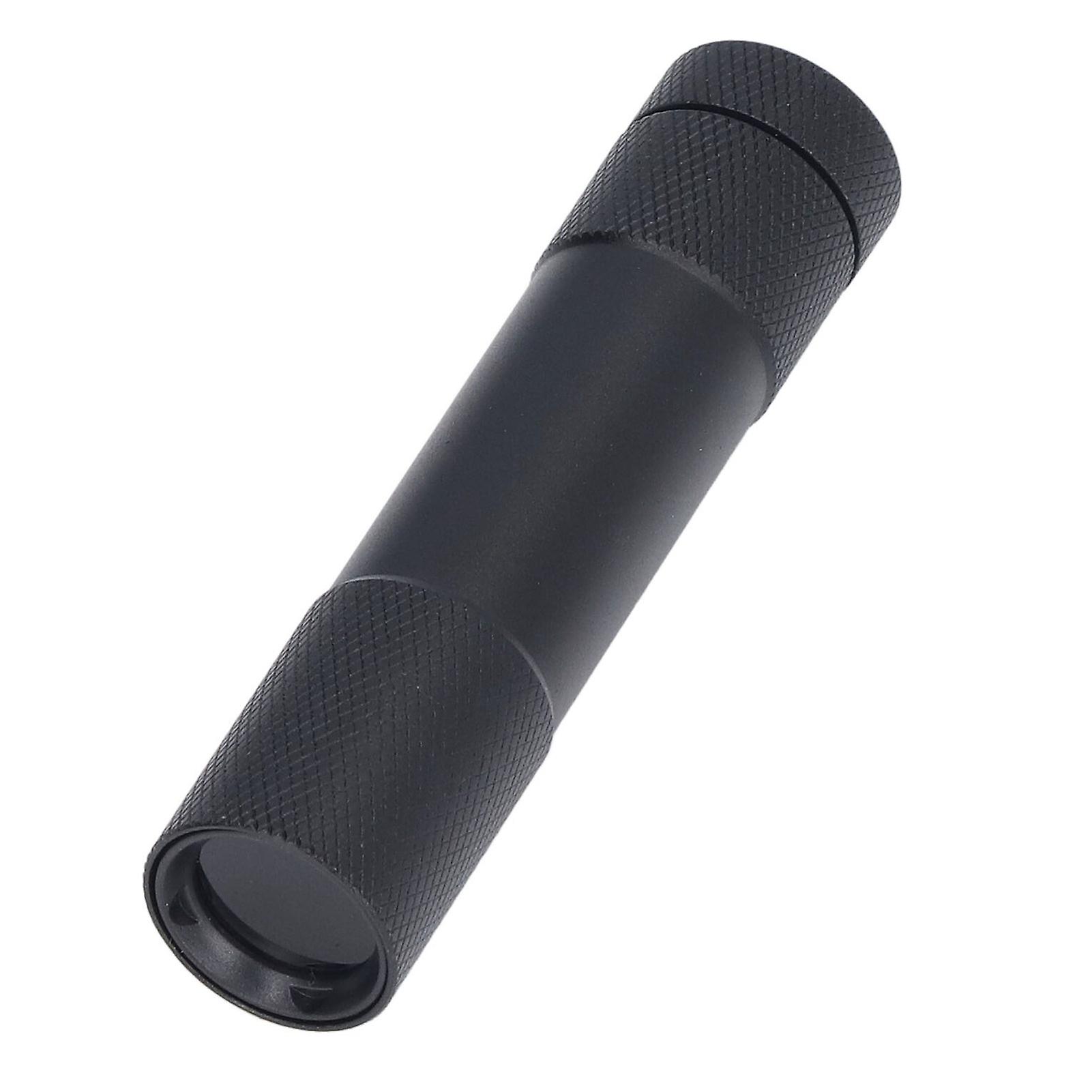 UV Flashlights 365nm Battery Powered Energy Saving Mini Portable UV Light with Black Mirror for Cat Moss Identification