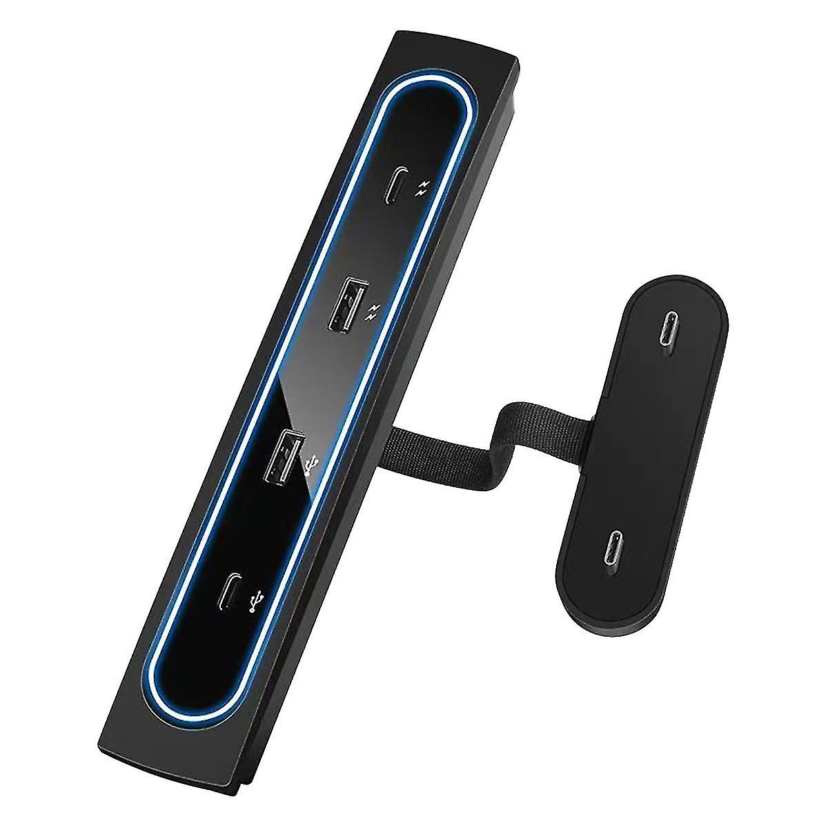 Docking Station Usb Center Hub Splitter Extender Hub Car Accessories For Model3 Y