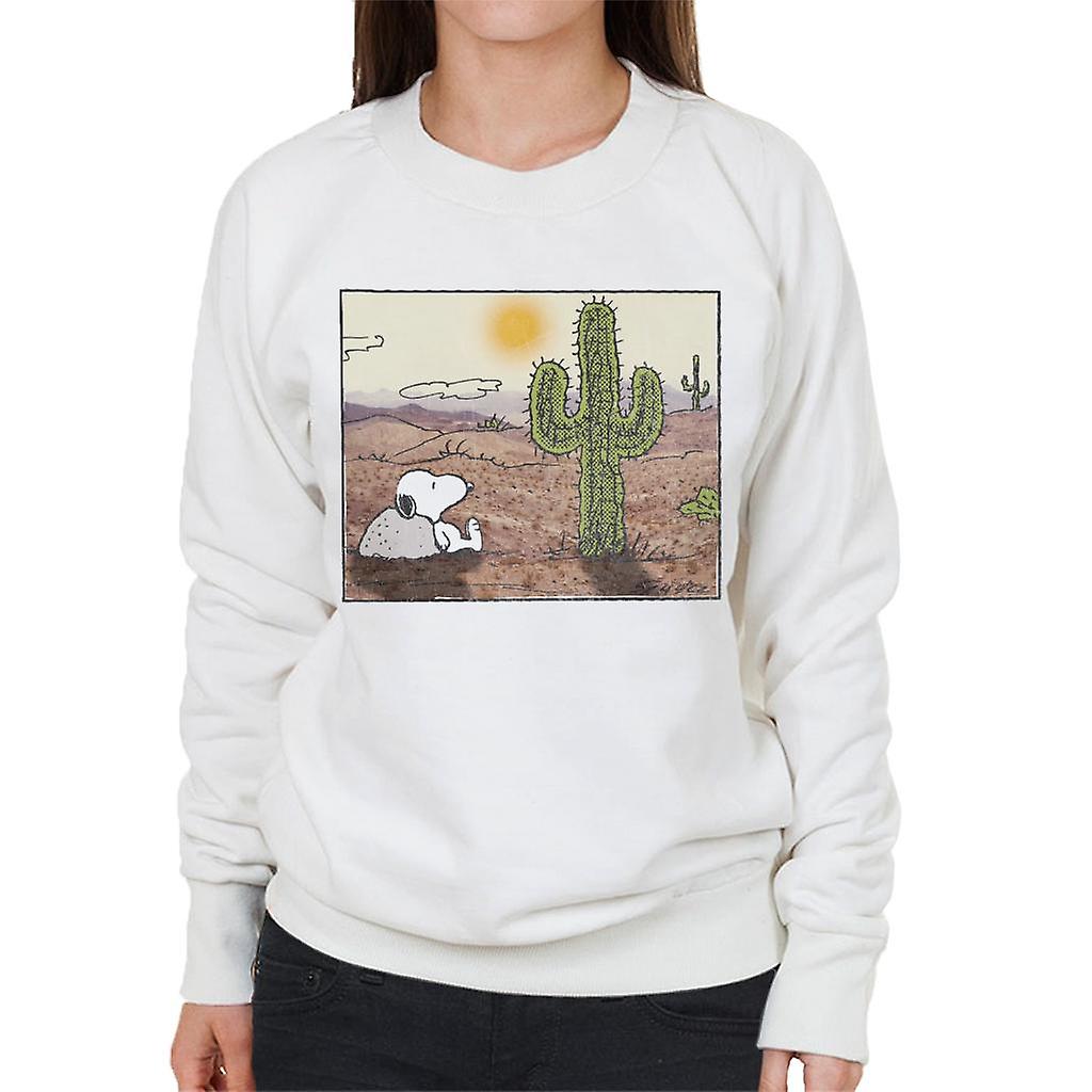 Peanuts Snoopy Cactus In The Desert Women's Sweatshirt