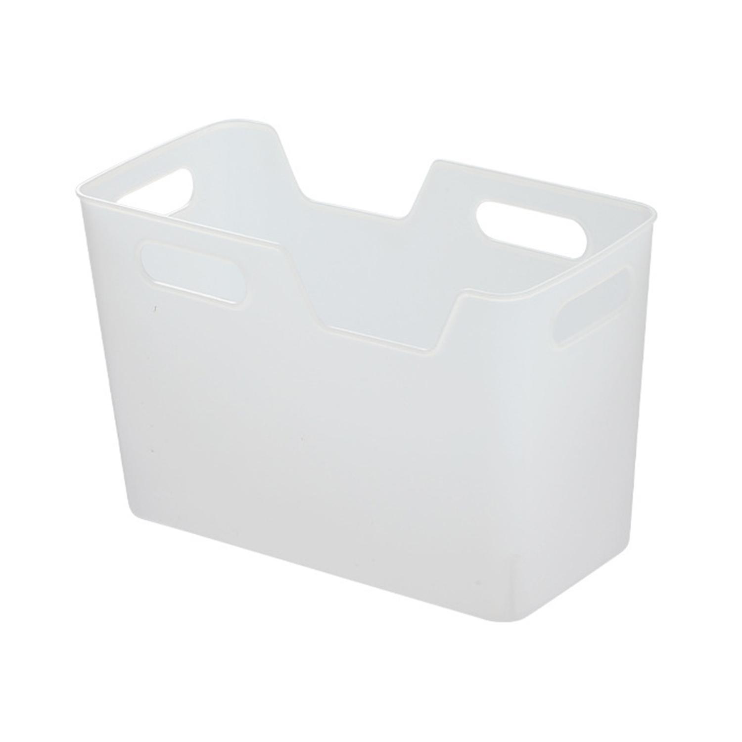 Refrigerator Storage Basket Large Capacity Hollow Handle Flexible PE Multifunctional Vegetables