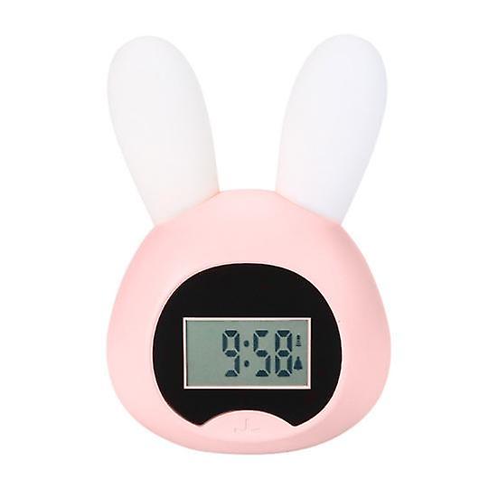 Clock Stepless Dimming Multifunctional Silicone LED Deer Digital Alarm Clock for Gift