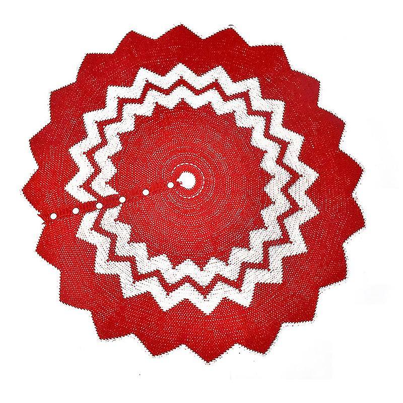 Maple Leaf Tree Skirt Christmas Decoration Party Tree Skirt