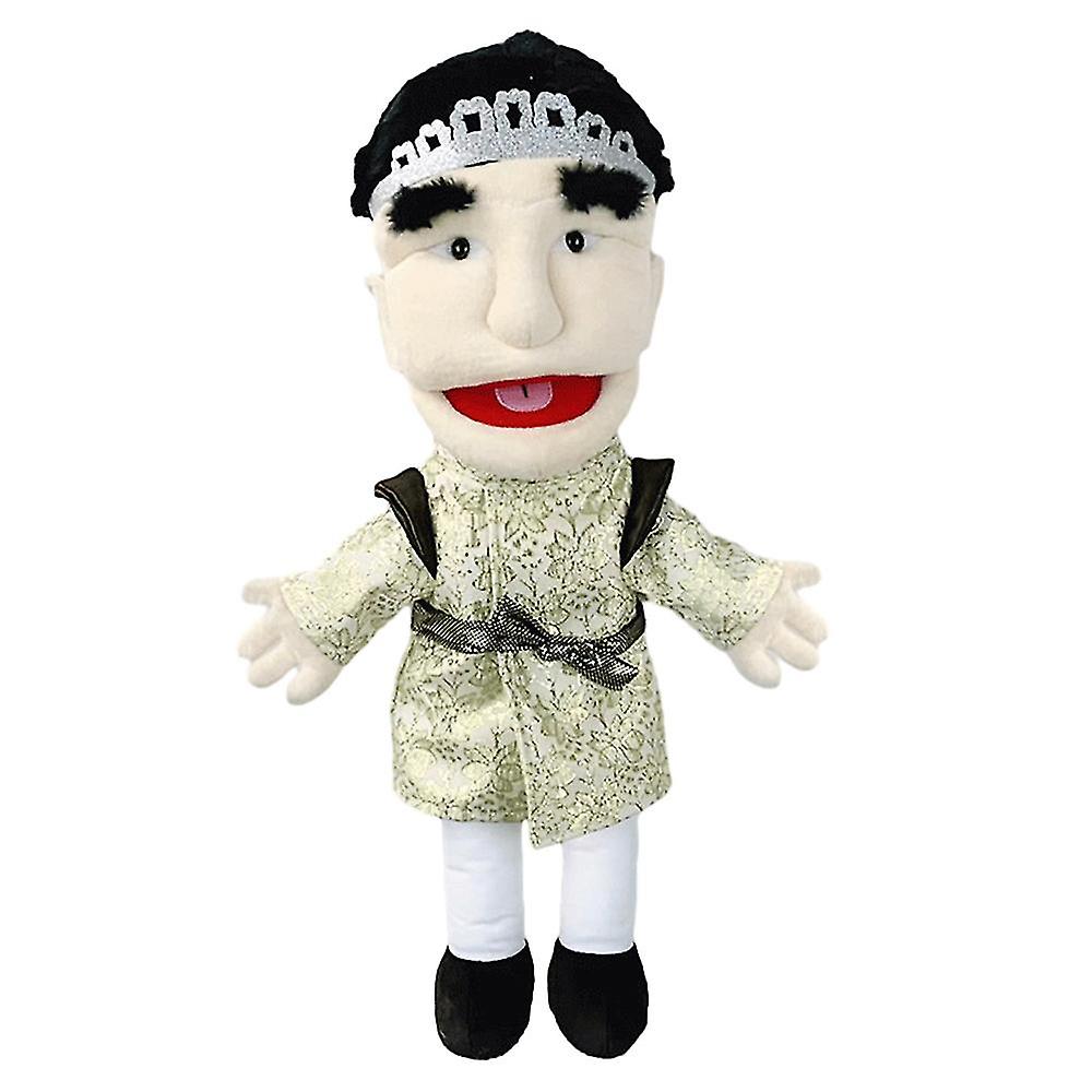 Jeffrey Soft Cartoon Plush Toy, Hand Puppet for Play House, Mischievous Funny Puppet's Toy Gifts