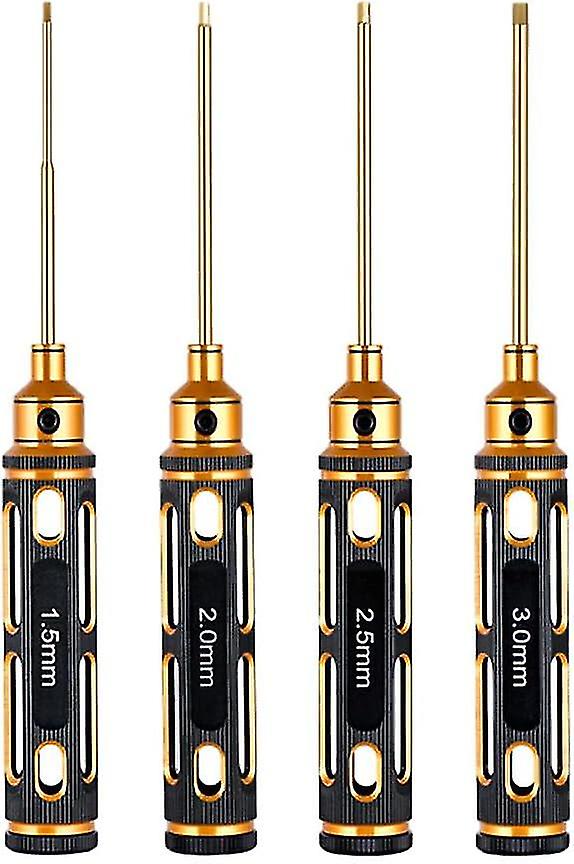 Black Gold Titanium RC Driver Set - Easy to Operate and Durable