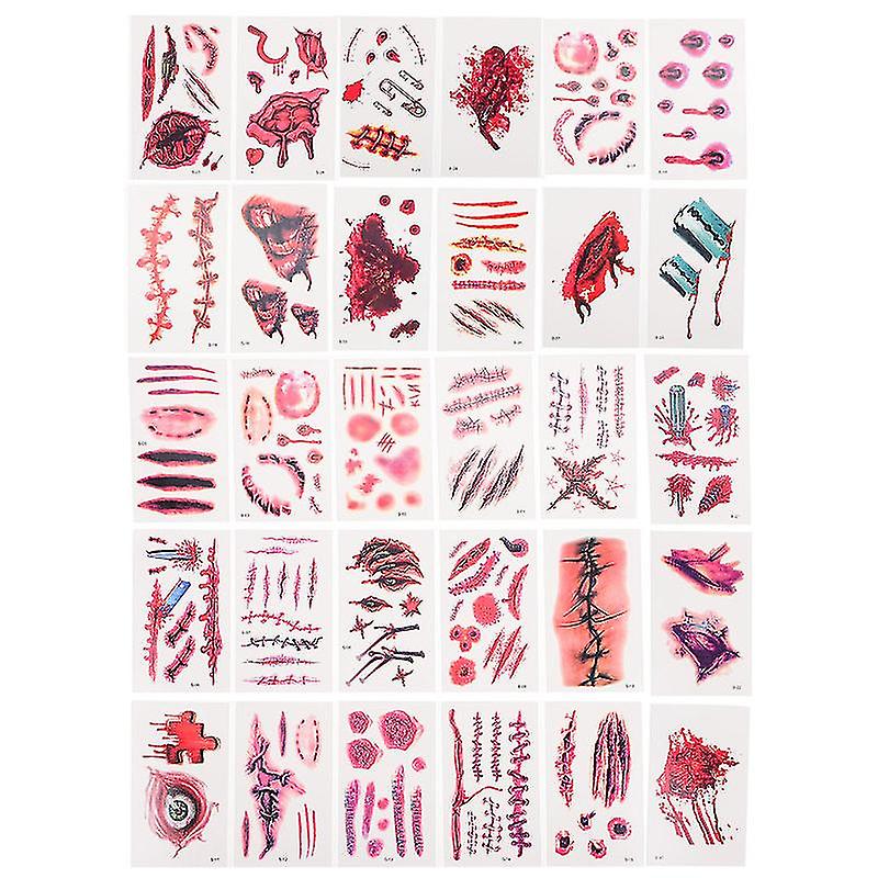 60pcs Halloween Stickers For Halloween Decorations