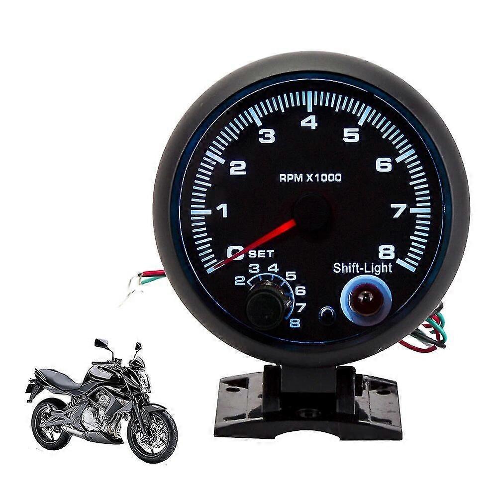 Car Tachometer Gauge With Blue Shift Light Digital Tachometer Lcd Display Electrical Tachometer Gauge 12v Auto Accessories