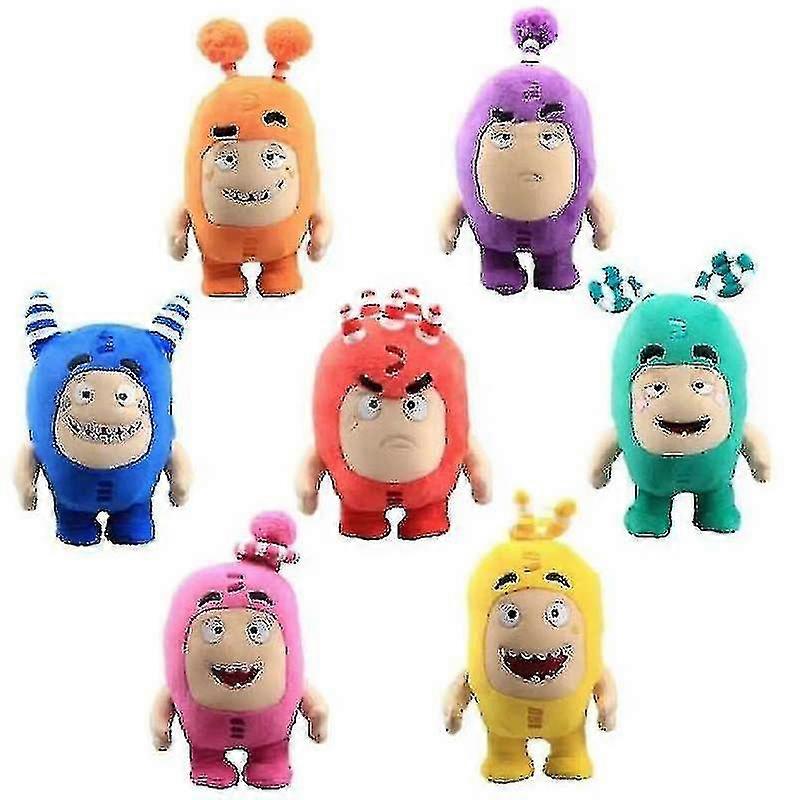 24cm Cartoon Oddbods Anime Peluche Jouet Trésor De Soldats Poupée Jouet En Peluche Douce