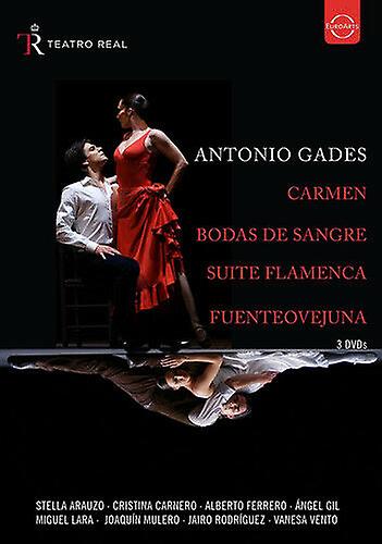 Spanish Dance DVD (2018) Antonio Gades cert E 3 discs NEW - Region 2