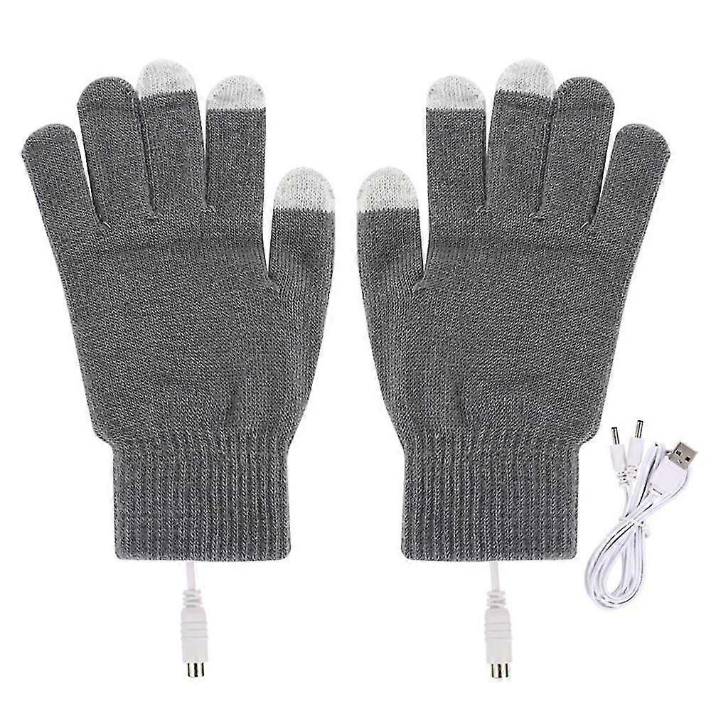 Usb Charging Heating Pads Gloves Electric Touchscreen Gloves Hand Warmer