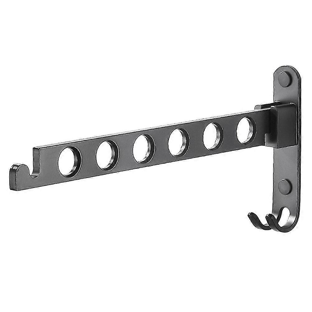 1 Set Clothes Hanger Holder Safe Durable Simple Fine Stand Drying Rack Organizer