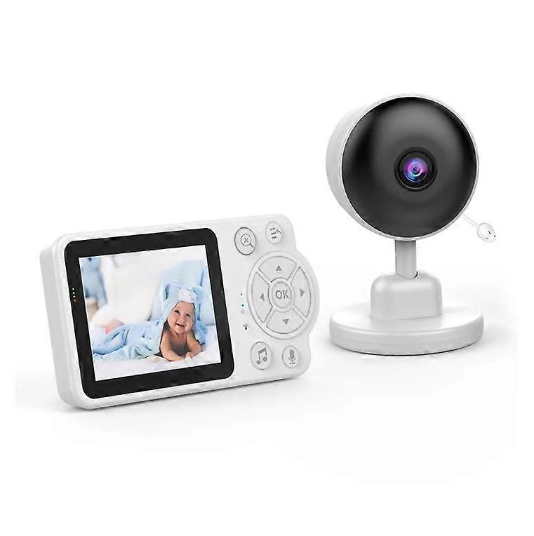 2.4G Wireless Baby Monitor 2.8-inch 480P IR Night Vision Cry Detection Two-way Audio Intercom
