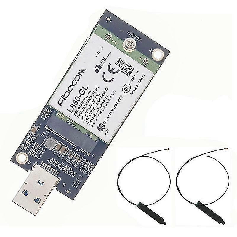 Fibocom usb 4g module l850-gl fdd-lte tdd-lte cat16 4g card l850 gl lte module usb module l850-gl