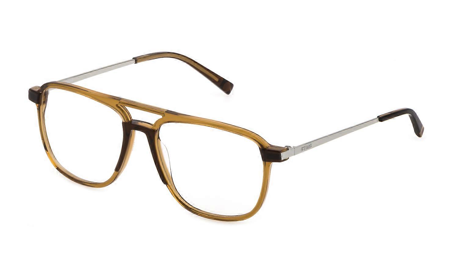 Eyewear Frames Sting VST405 07M1 Brown PIENO+Brown CHIARO 54/16/145 MAN