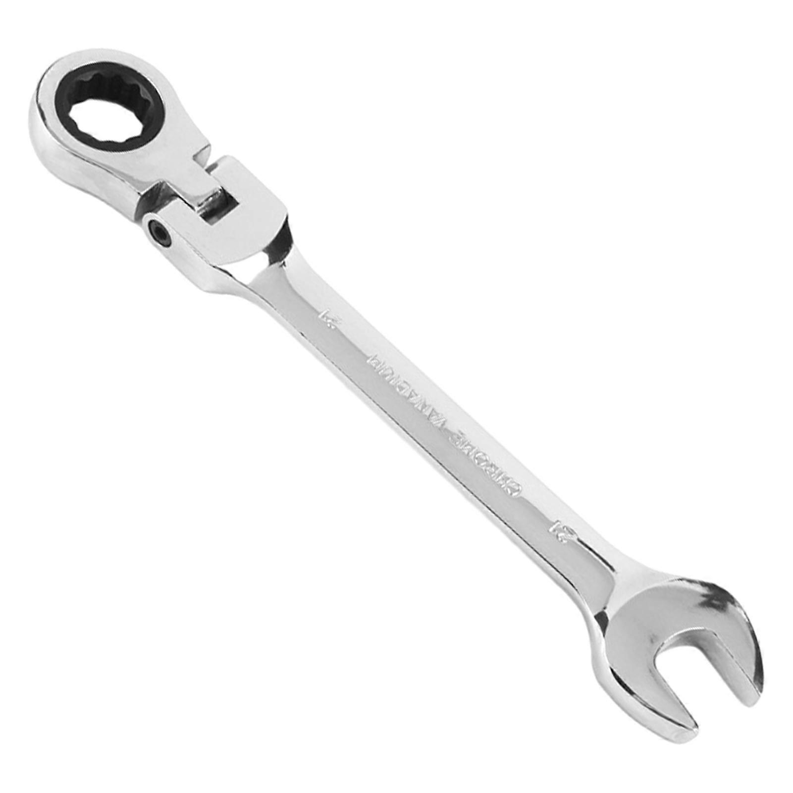 Dual-Purpose Movable Head Ratchet Wrench High Hardness Stable Auto Repair Tool Hardware Auto Repair Tool