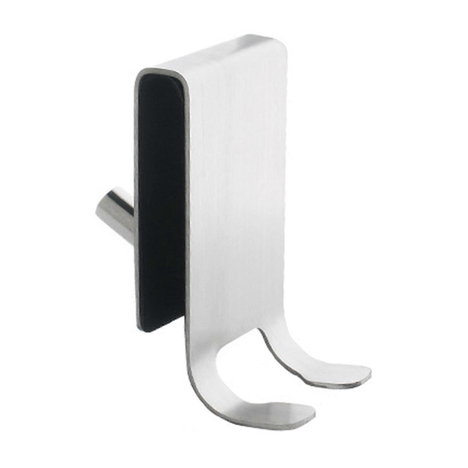 Double Sided Metal Door Back Hook Heavy Duty Moisture-proof Hook for Shower Room