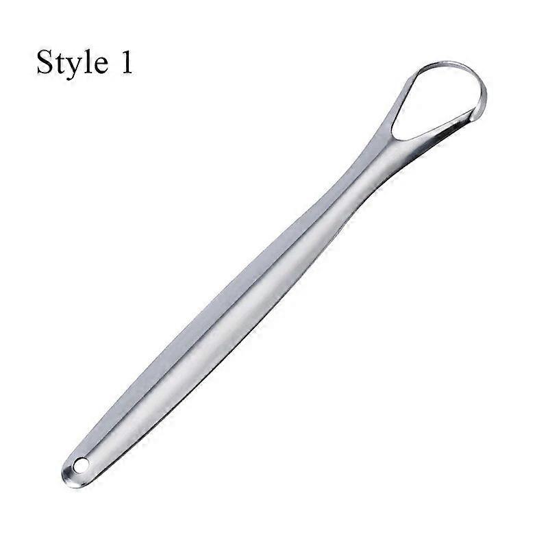 1/3pcs Tongue Scraper Stainless Steel U-shaped Tongue Scraper Tongue Coating Cleaner Oral Care Tool For Adult Dental Stones New