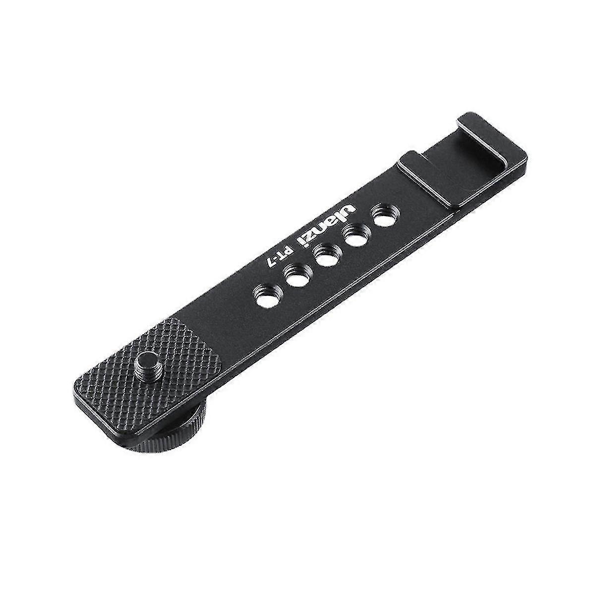 Pt-7 Cold Bracket Extension Bar Video Bracket With 1/4 Screw Interface For -single Microphone