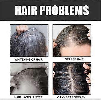 Graues Haar Umkehren Bar – Bambuskohle Seife, 60g, Gegen Graue Haare, Haarfarbe Wiederherstellen