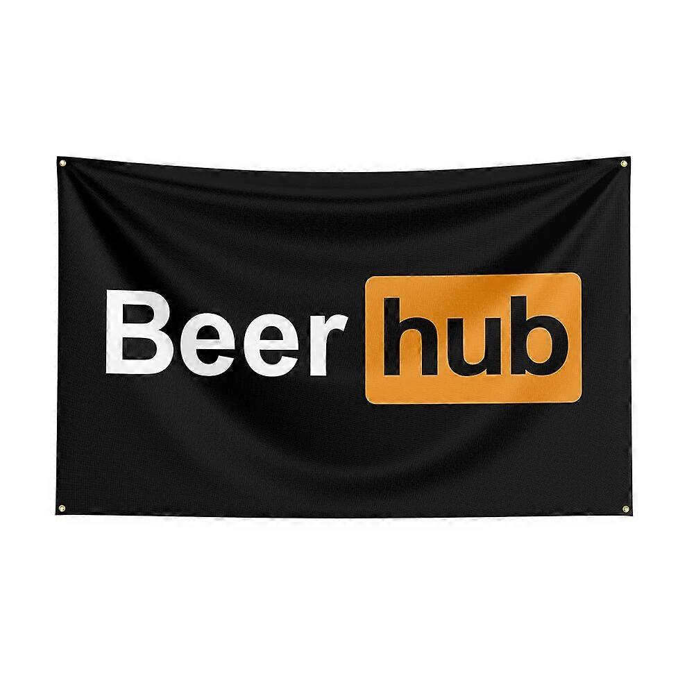 Bendera Hub Mobil 90X150Cm Spanduk Cetak Poliester untuk Dekor 1