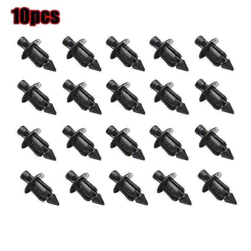 10pcs 6mm Rivet Fairing Body Trim Panel Fastener Screw Push Pin Clips nut For Suzuki Honda Yamaha Kawasaki Universal