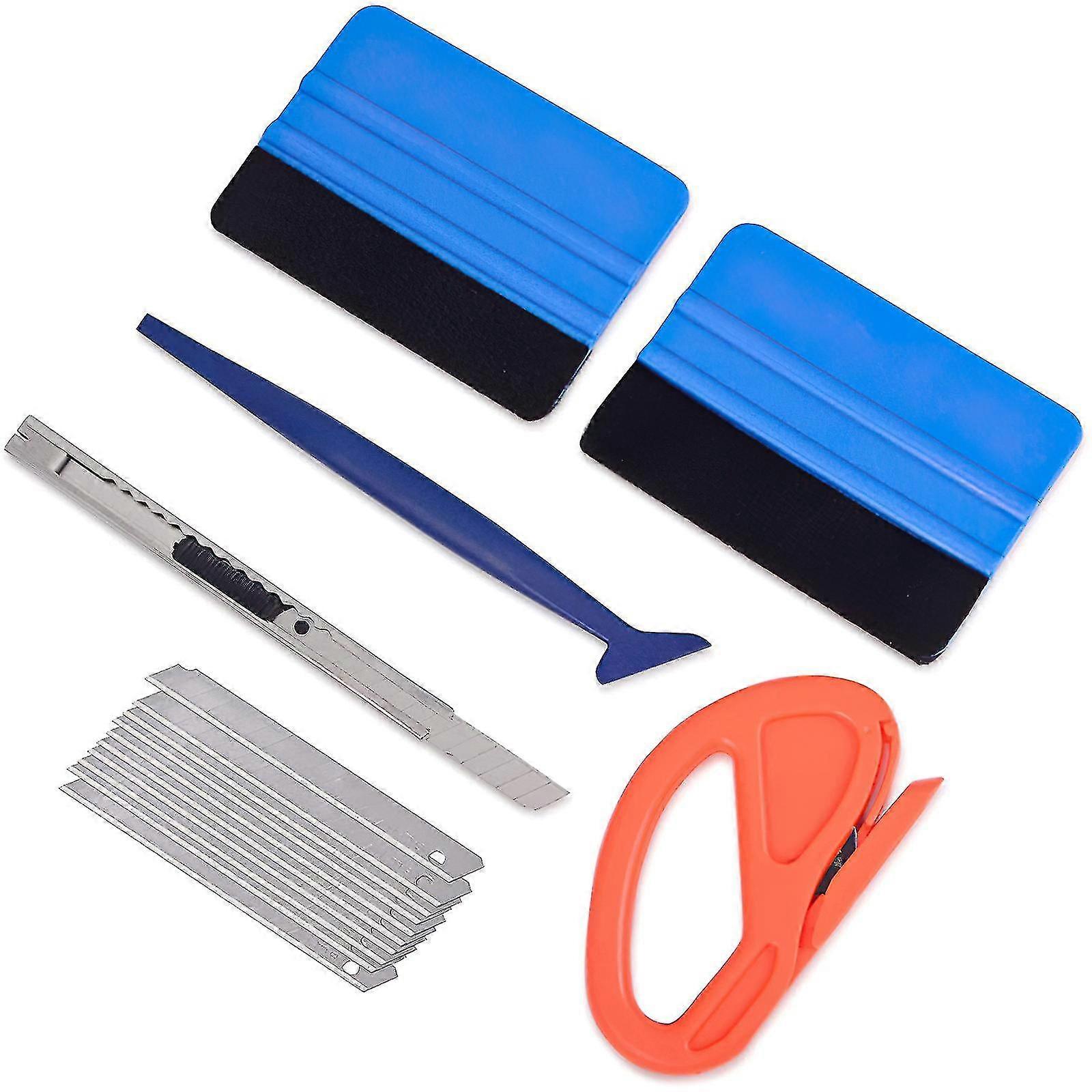 Vehicle Package Car Window Tool Kit, Automatic Car Window Film Installation Tool Kit, 15pcs