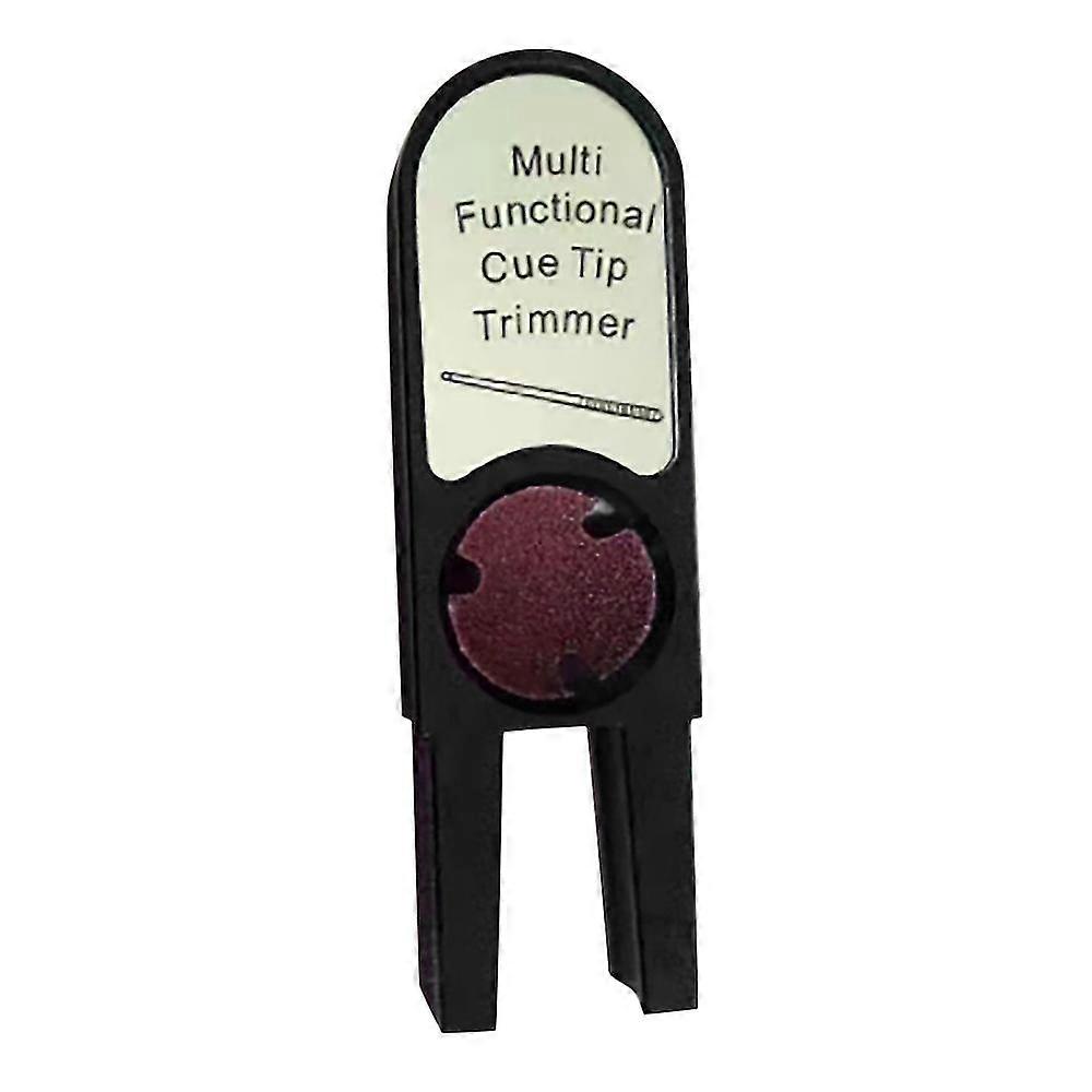 Billiards Pool Cue Tip Shaper Tool Billiards Pool Cue Tip Shaper Tool Multi Functional Cue Tip Trim