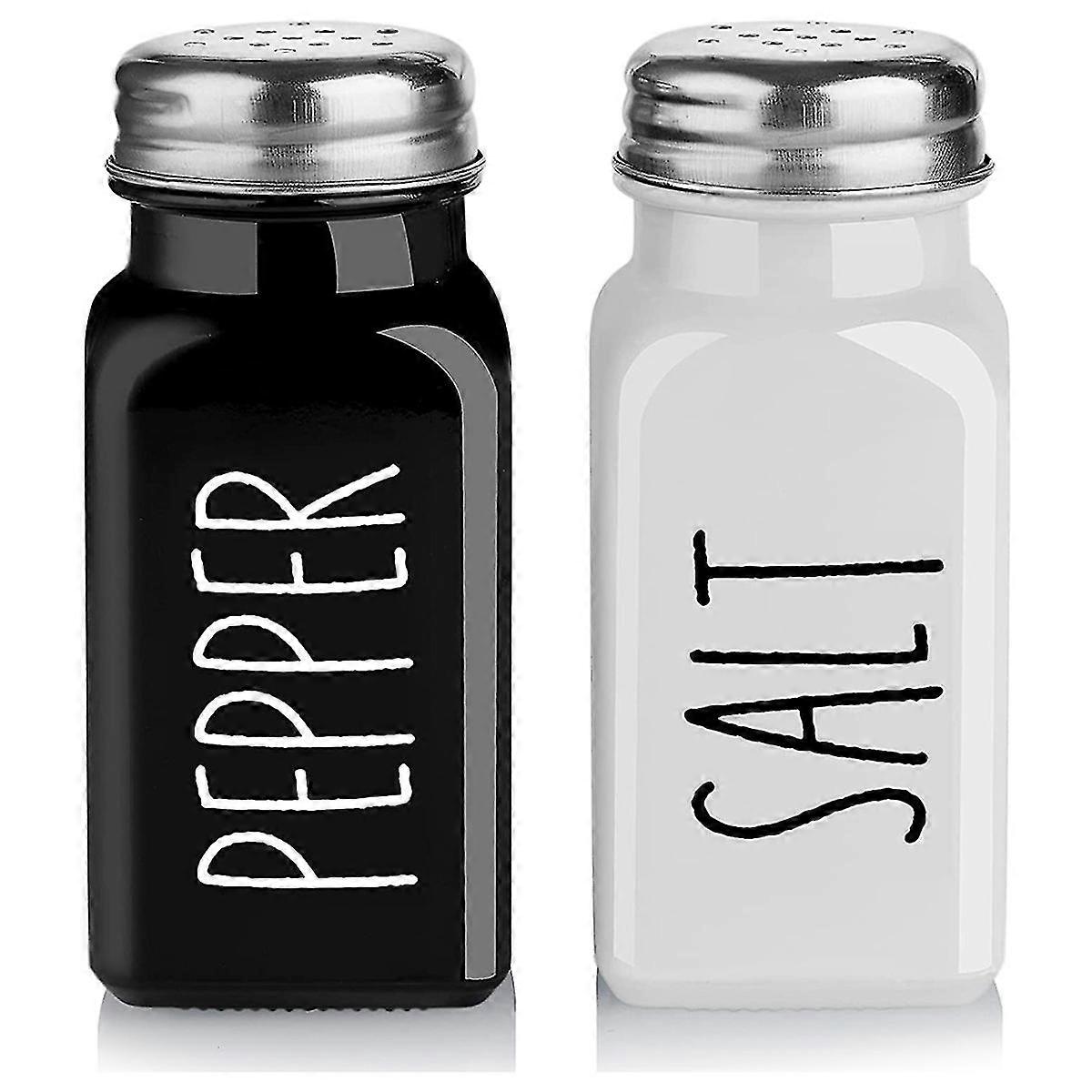 Salt And Pepper Shaker Set Farmhouse Salt Shaker Modern Farmhouse Kitchen Table Decoration