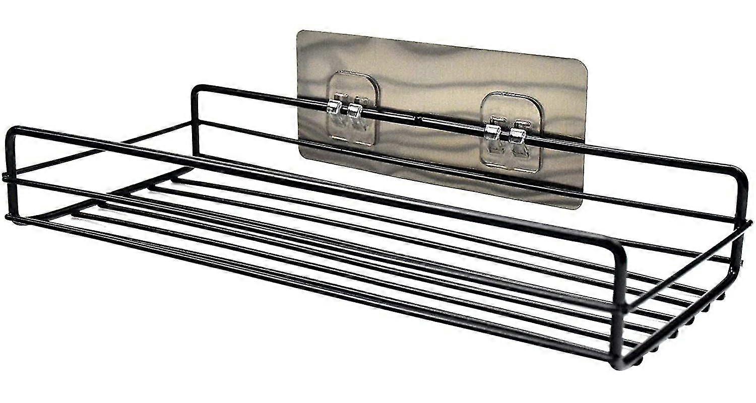 Shower Basket Shelf Without Drilling, Bathroom Shelf Self-adhesive
