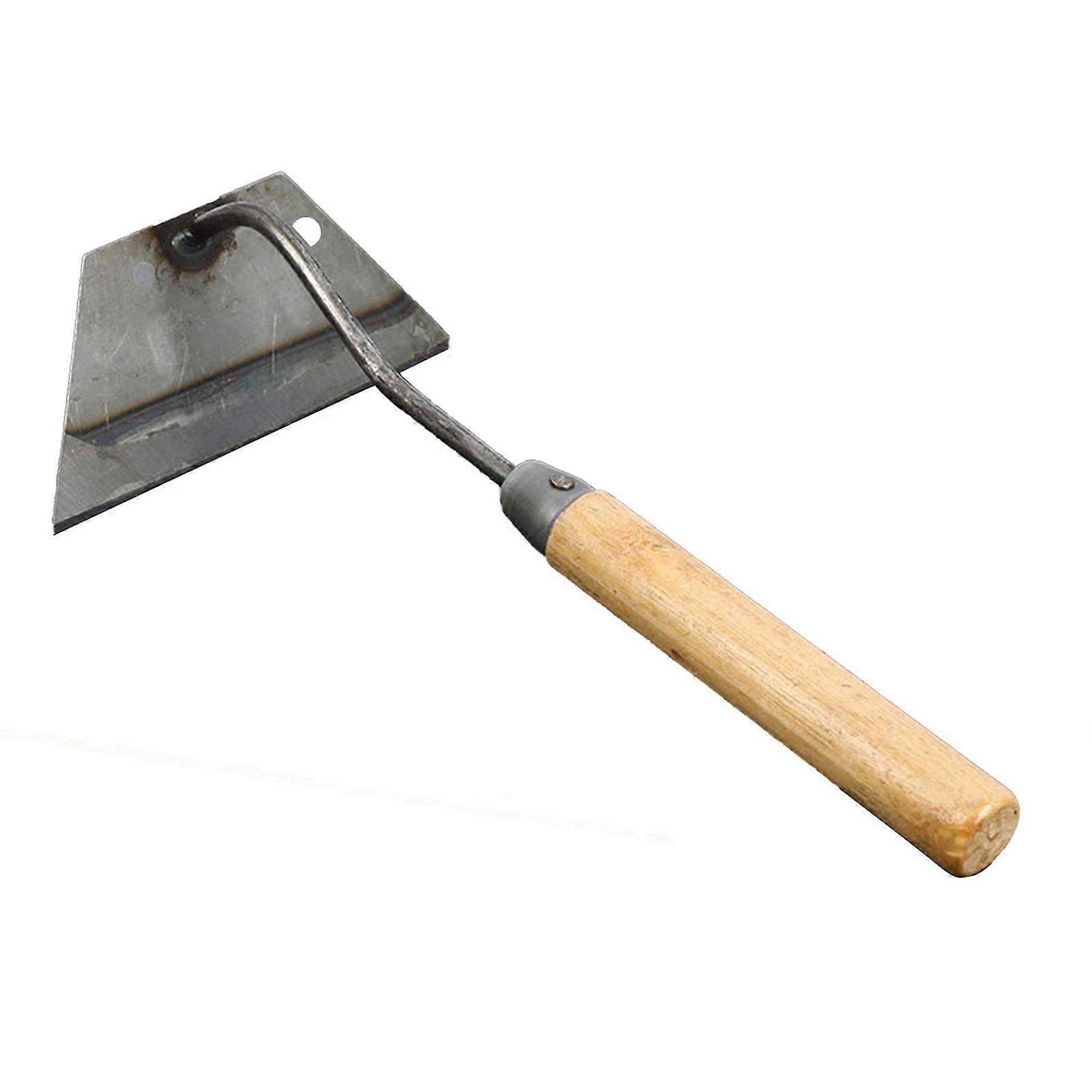 Hand-held Hardened Hollow Hoe with Ergonomic Handle Rustproof Easy Weeding Soil Loosening Farm Hole Garden Supplies KAESI