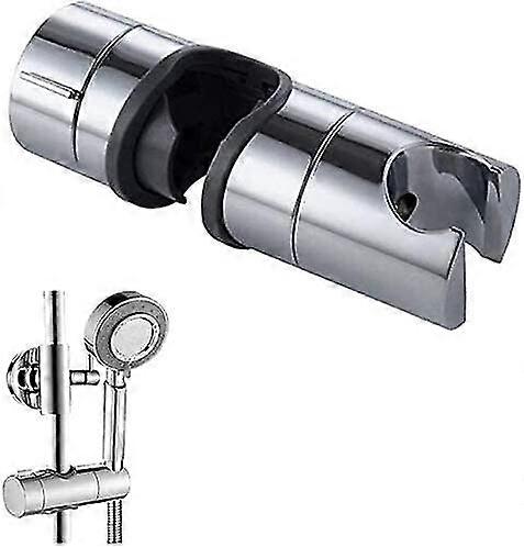 Replaceable Handheld Shower Holder, Chrome Abs Shower Head Holder, 18-25mm Diameter Adjustable