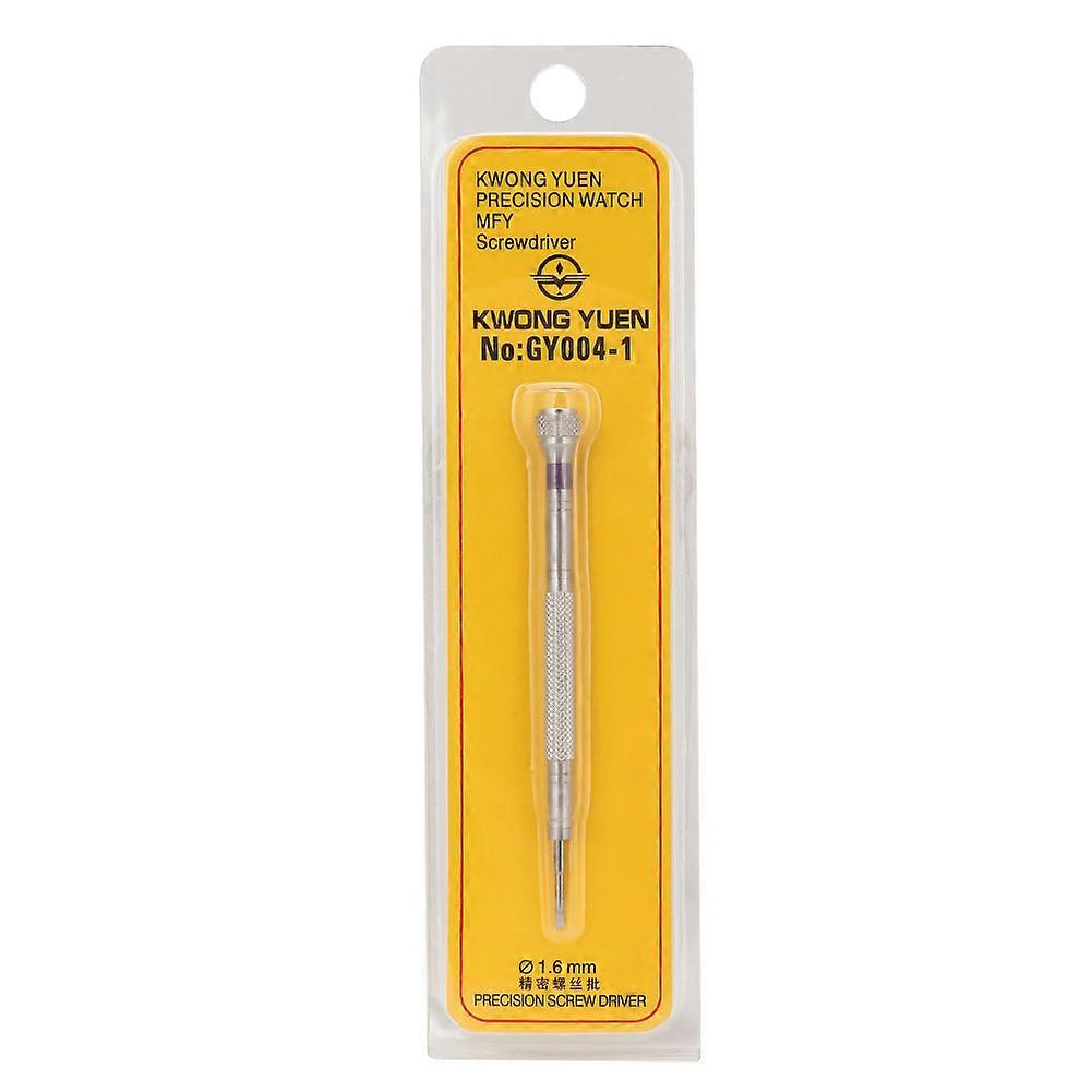 1.6mm Steel Screwdriver Watch Repair Maintenance Tool for Watchmakers Watch Accessory