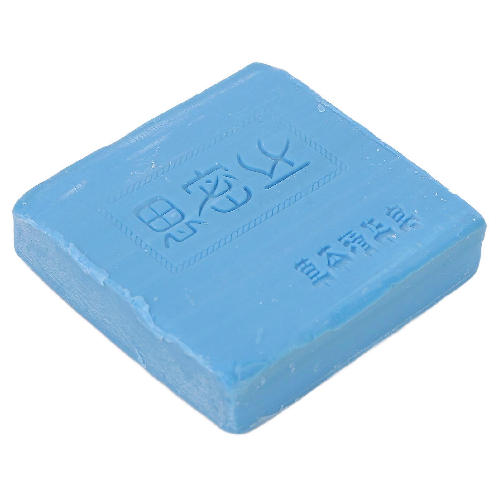Men Bamboo Charcoal Soap Exfoliating Scented Oil Control Soothing Skin Body Face Cleansing Bar