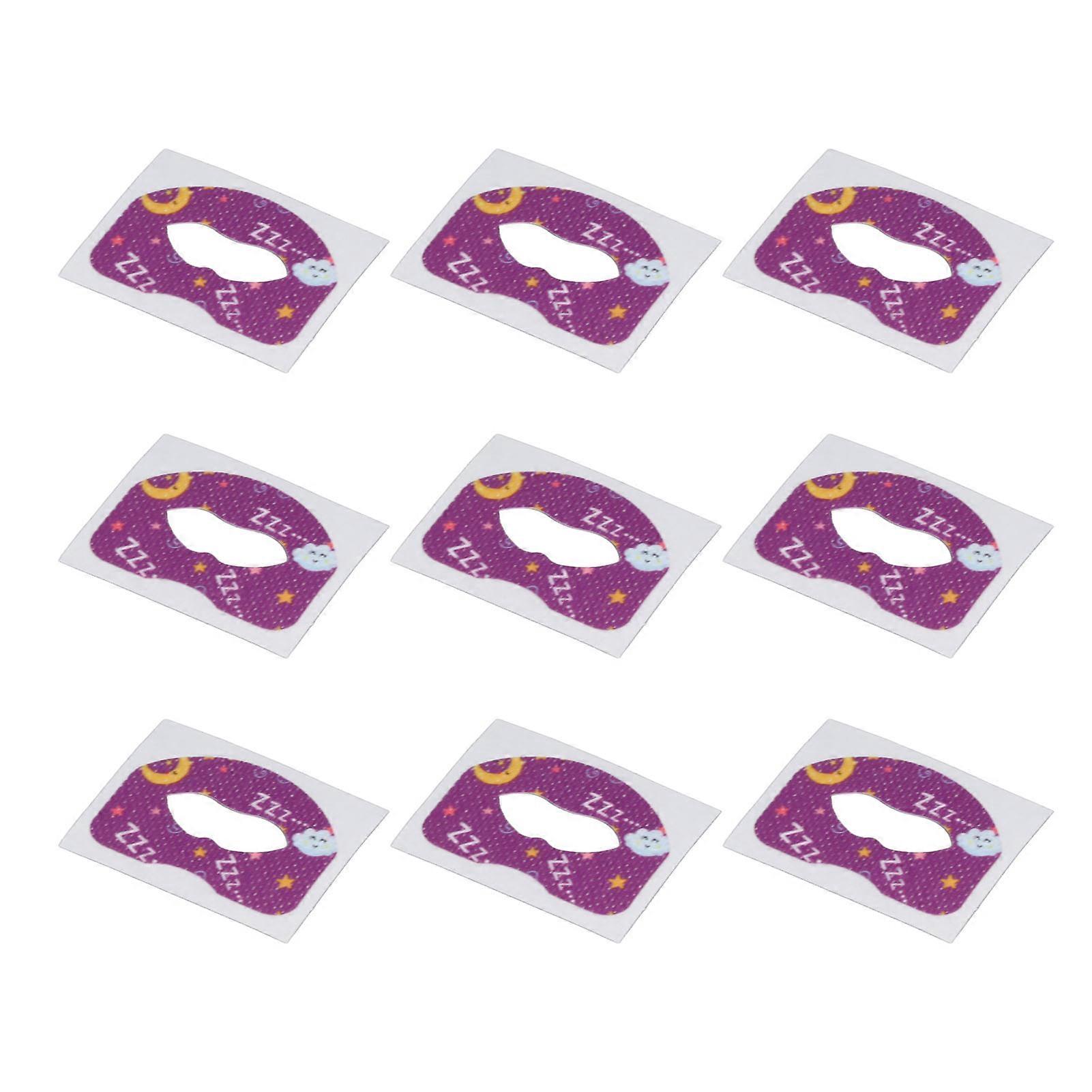 30PCS Mouth Strips Breathable Gentle Adhesion Better Nose Breathing Mouth Sleep Patches for Travel Family