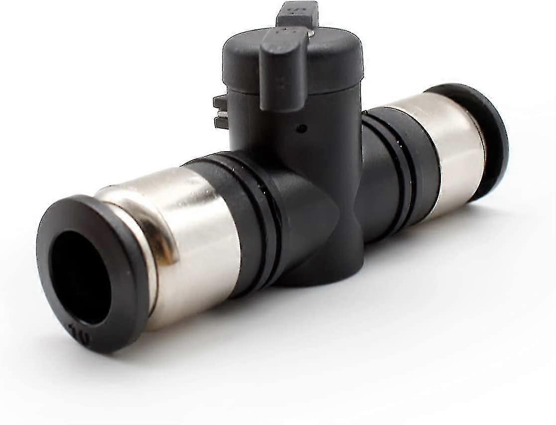 10mm Pneumatic Ball Valve, Inner Diameter Air Flow Regulator,black