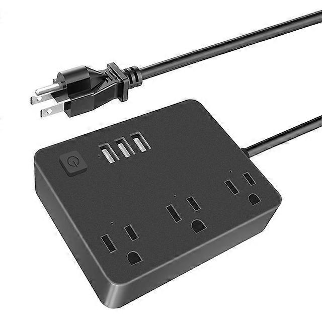 Smart Power Strip, WiFi Surge Protector Work with Alexa Google Home, Smart Plug Outlets with 3 USB 3 Charging Port, Home Office Cruise Ship Travel Mul