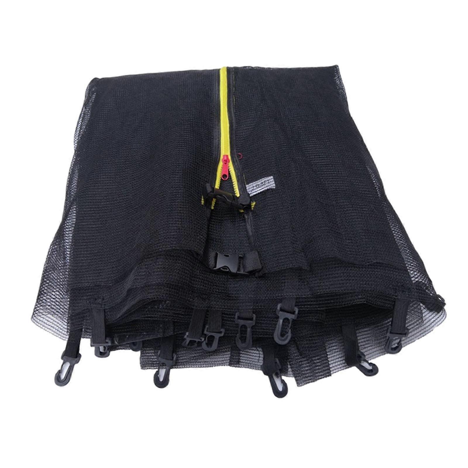 Trampoline Enclosure Net Breathable Accessories Parts Safety Net for 6 Poles 10ft 6 Poles