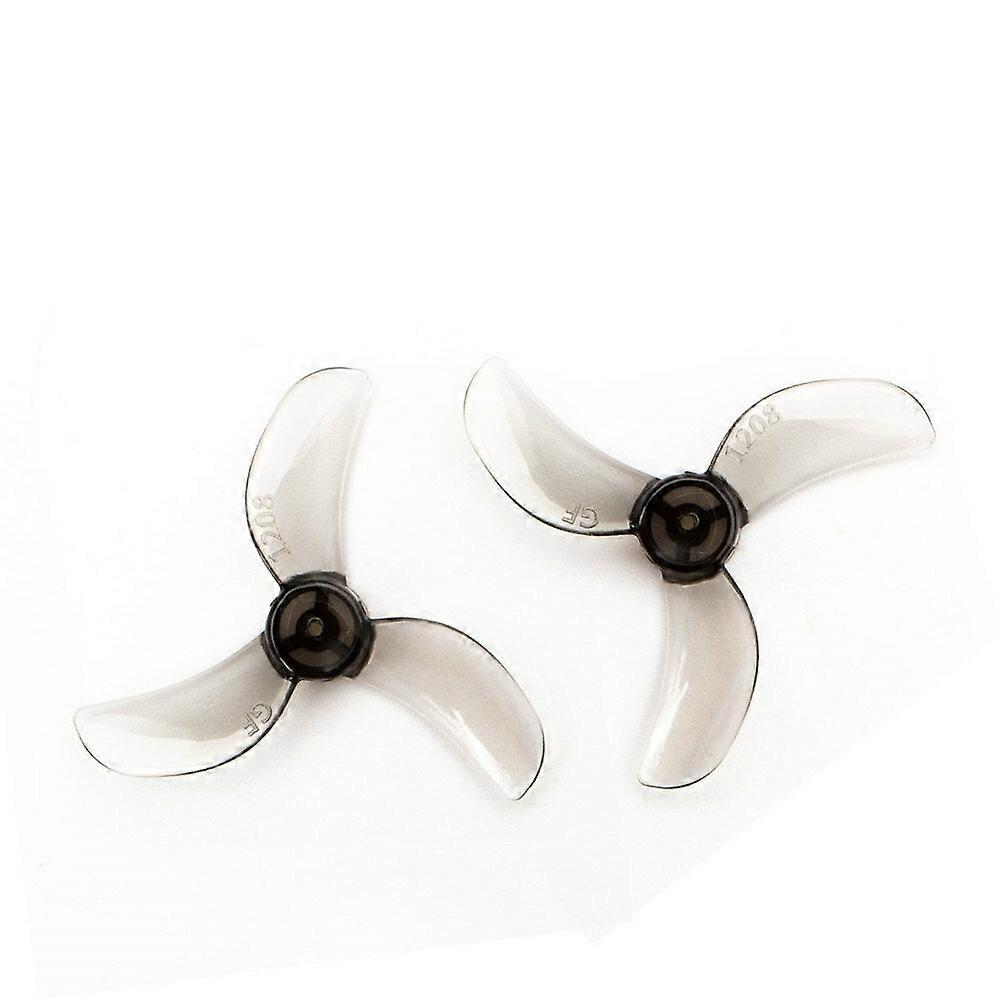 4 Pairs Gemfan 1208 31mm 1.2 Inch 4-Blade Propeller 0.8mm / 1.0mm / 1.5mm Shaft Hole for 0802 25000K