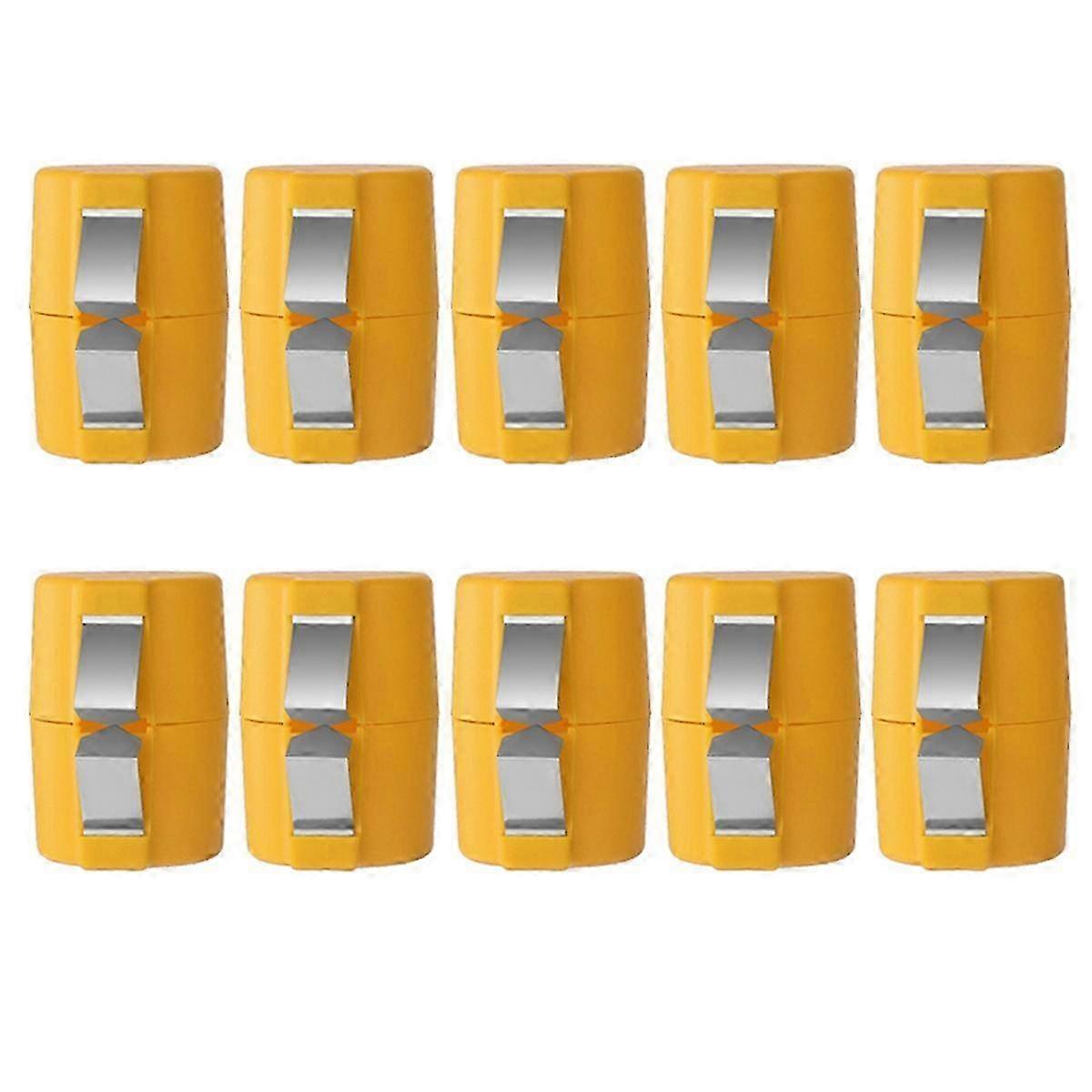 Eggshell Opener, Separator Hand Tool, Eggshell Crusher Eggshell Cutter Kitchen Gadget Yellow